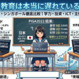 【2026年最新データ】日本の教育は本当に遅れている？フィンランド・シンガポール比較とGIGAスクール「低スペック端末」の罠